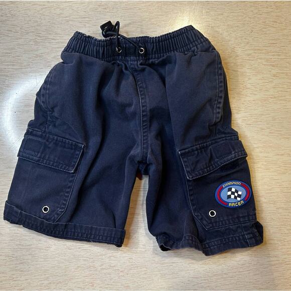 Toddler Blue Cargo Shorts - 2T - Carters - Picture 1 of 3
